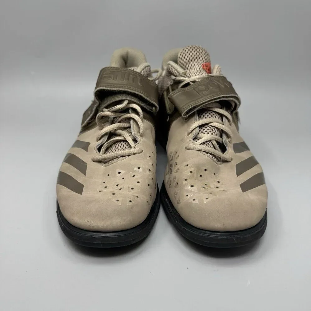 Adidas Powerlift 3.1 Men's Size 12 Beige Olive Brown Weightlifting Shoes BA8017